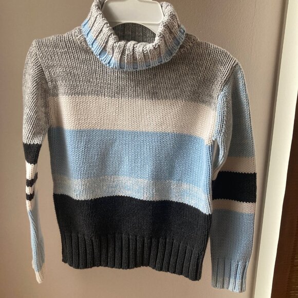 GAP Colorblock Turtleneck Sweater - Picture 8 of 11